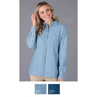 Ladies' Classic Sandwashed Denim