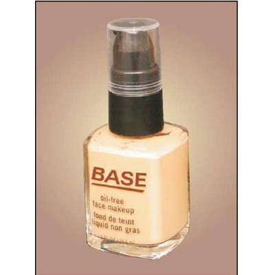 Base Foundation Rectangle Badge w/ Bar Pin (2 1/2"x3 1/2")