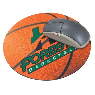 8" Round Natural Rubber Mouse Pad