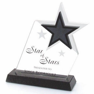 Elégance 1 Award (8-3/8"x 8-1/4"x 2")