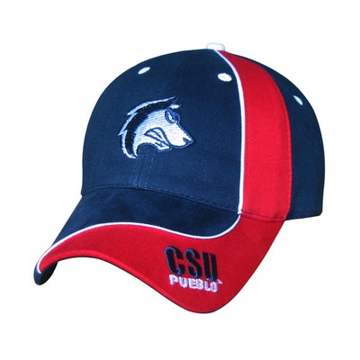 Stretch Fit Cap w/Contrast Trim