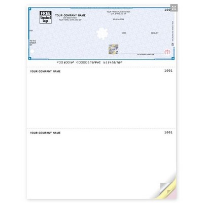 High Security Laser Top Multi-Purpose Checks (1 Part)