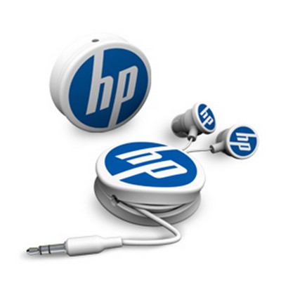 3D Logo Earbuds with Wire Organizer