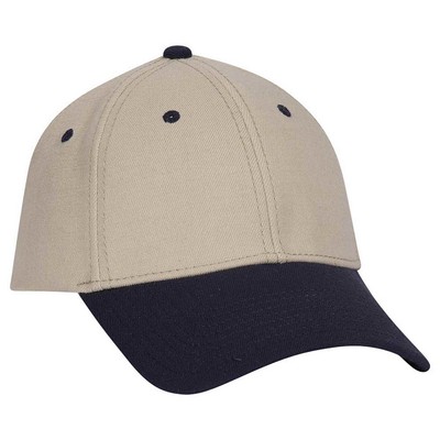 OTTO FLEX Stretchable Wool Blend Twill 6 Panel Low Profile Baseball Cap