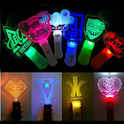 Party LED Flashing Light Effect Acrylic Sticks