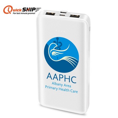 Tarzana 10,000mAh Power Bank with Custom Imprint