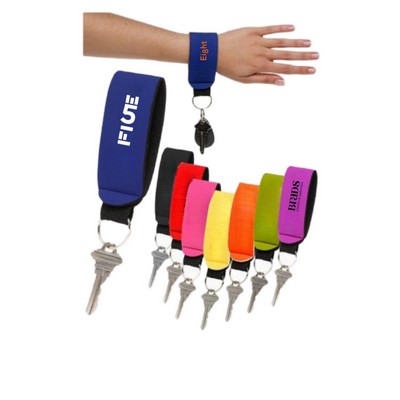 Neoprene Floating Key Ring/Key Chain