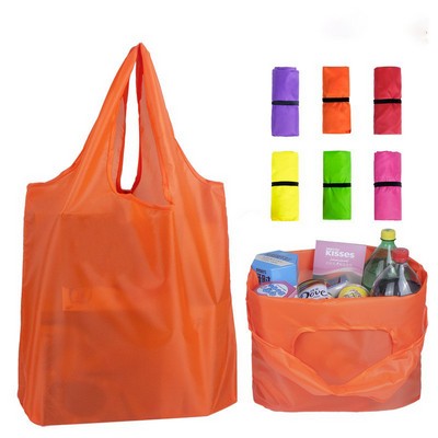 Reusable Shopping Grocery Bags with Pouch Foldable