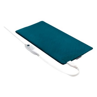 Homedics Green Plush Heating Pad 12" x 24"
