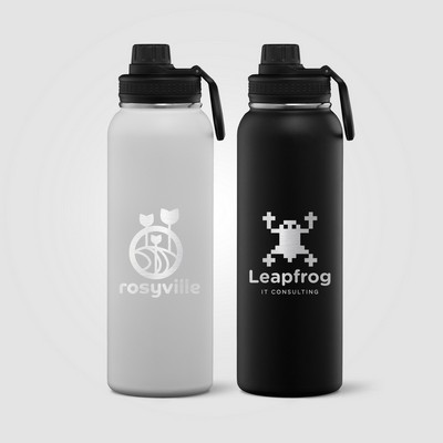 Alaska Ultra - 40 oz. Stainless Steel Double Wall Water Bottle? - Laser