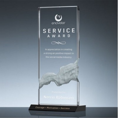 Cascade Award w/Black Base (4"x 9")