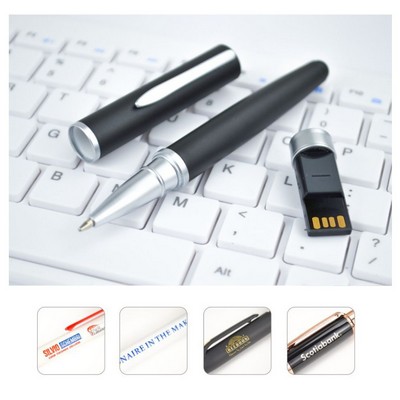 16GB USB Drive Ballpoint Pen Stylus Ball Pen