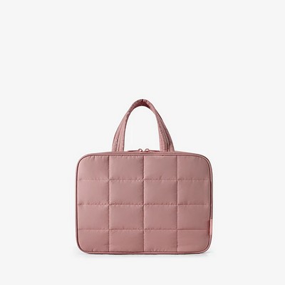 BagsMart Zora Spacesaver Multi-Functional Toiletry Bag - Dark Pink