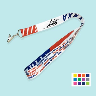 Bulldog Clip Keychain Lanyard