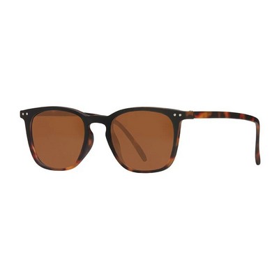 Harper Sun Eco-Process Soft Onyx Amber Tortoise Reading Glasses