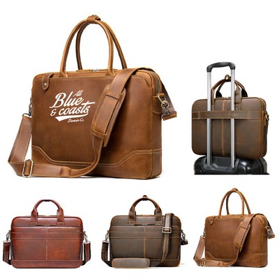 Genuine Leather Laptop Bag
