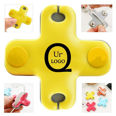 PVC Snap Closure Cord Organizer