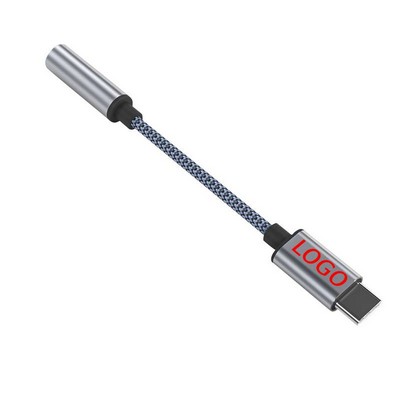 Type-C to 3.5mm audio adapter