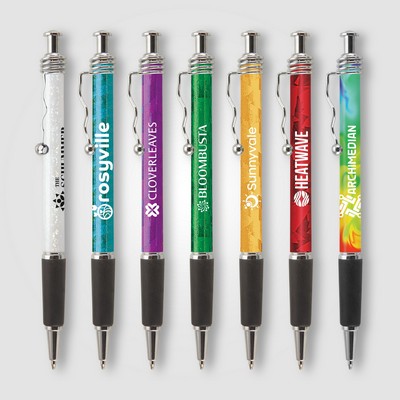 Holographic Jazz Pen - Translucent Casino