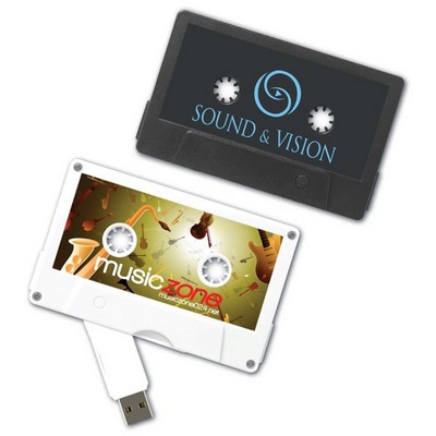 128 MB 2.0 Cassette Tape Flash Drive
