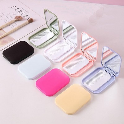 2" 1 Cosmetic Mirror with Comb