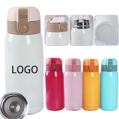 12Oz Thermos Cup With Pop-Up Lid