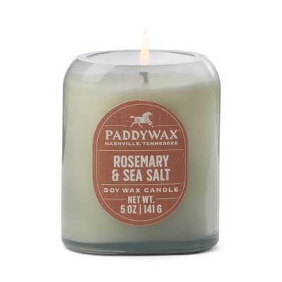 Vista 5 Oz Denim Blue Glass - Rosemary & Sea Salt
