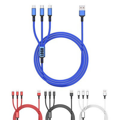 3-In-1 Fast Charge Data Cable