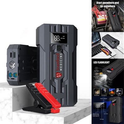 Portable Car Battery Jump Starter 12V 12800mah