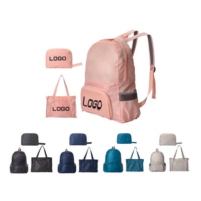 Dual-Purpose Foldable Travel Backpack