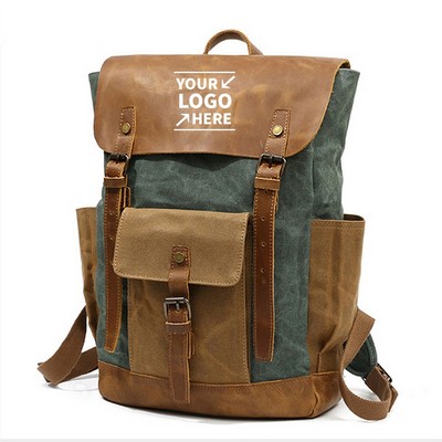 Waterproof Canvas Backpack