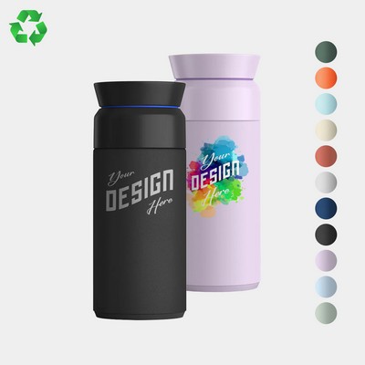 12 oz Ocean Bottle® Recycled Stainless Steel Vacuum Insulated Brew Flask