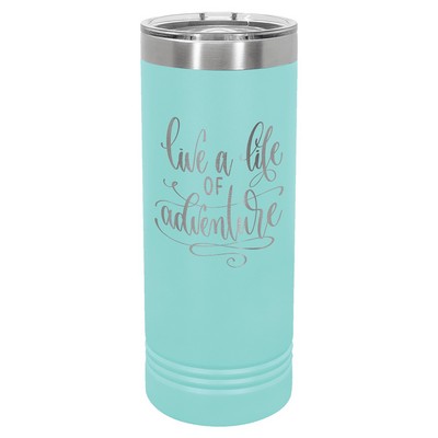 Polar Camel 22 oz. Skinny Tumbler with Slider Lid