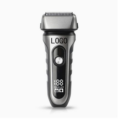 IPX7 Waterproof Intelligent Digital Electric Shaver