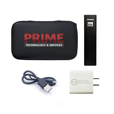 2200mAh Power Bank and 20w Wall Charger Set