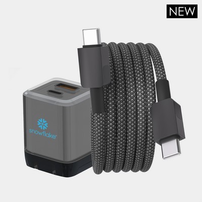 MagCord - 3' Tangle-Free Magnetic 60W GaN Cable