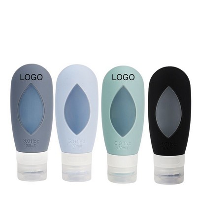 Silicon Travel Bottles For Refillable Liquid