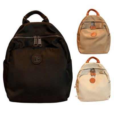 Lightweight Compact Women Oxford Backpack Casual Style