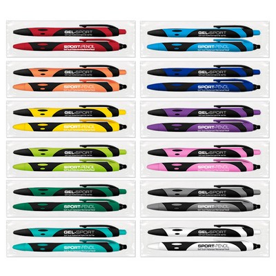 Sport Duo - 2 Pack Gel Pen + Mechanical Pencil Set