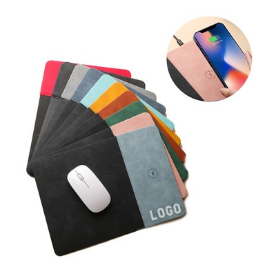 Wireless Charging Mouse Pad with Wrist Support