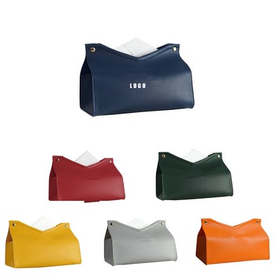 PU Leather Tissue Box for Car