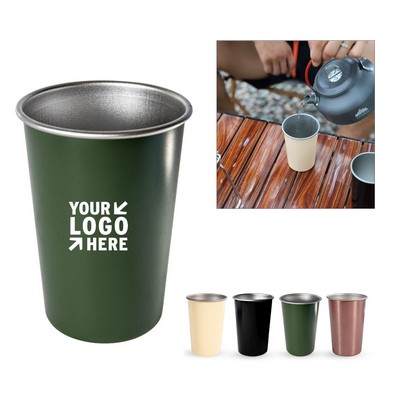 16 oz. Stainless Steel Pint Cup