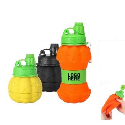 Folding Pumpkin Water Cups