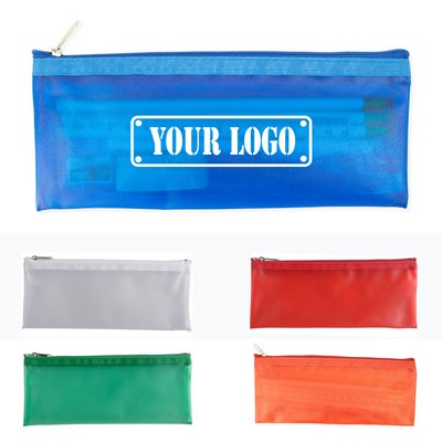 Frosted Pencil Pouches