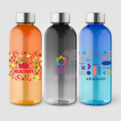 Skye rPET Twist Cap Water Bottle -17 oz. - Full-Color Inkjet