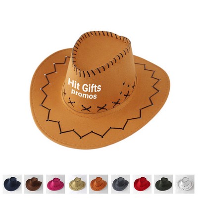 Faux Felt Hat
