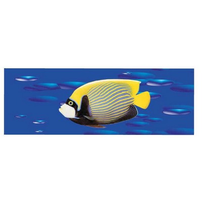 Tropical Fish Panoramic Badge w/ Bar Pin