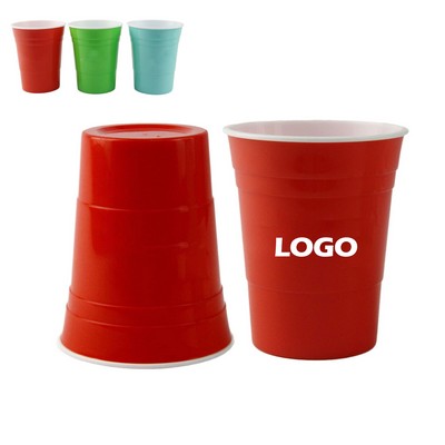 12 OZ Double-layer Plastic Cup