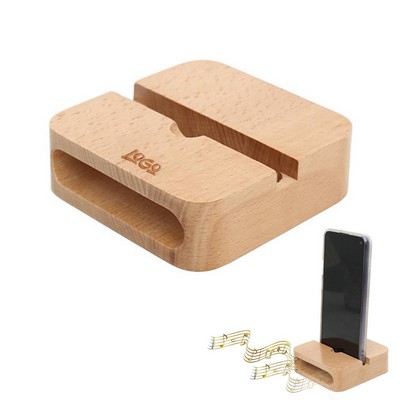 Portable Wooden Cell Phone Stand