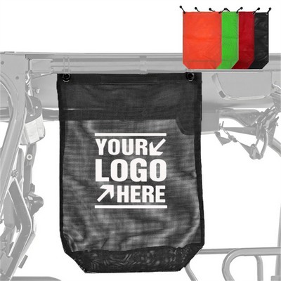 SUV Trash Bag - Spare Tire Mounted Mesh Organizer